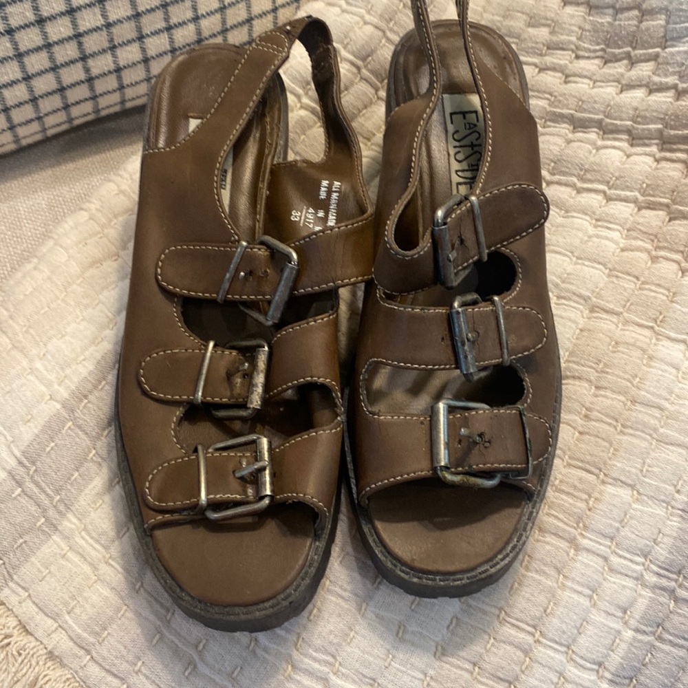 Eastside Vintage platform sandals